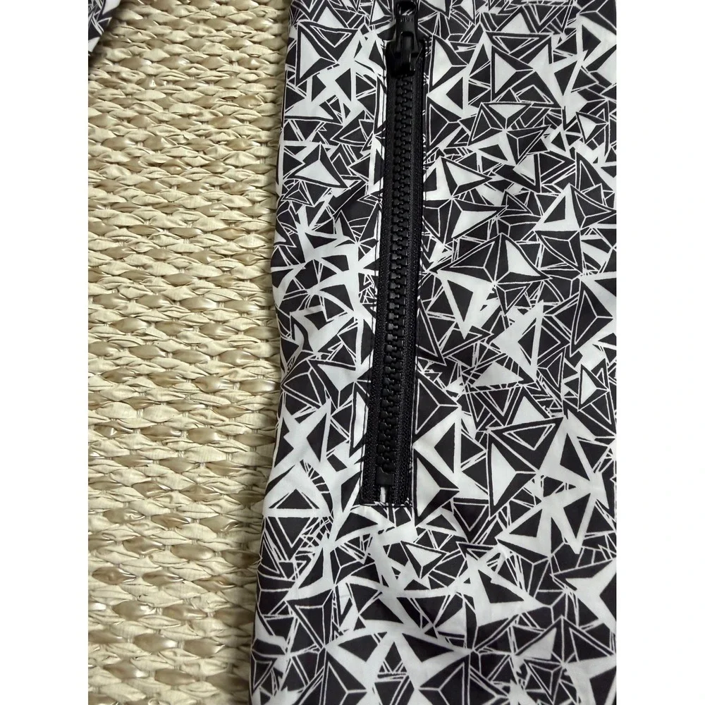 Onitsuka Tiger x Andrea Pompilio Geometric Print Hooded Windbreaker Jacket